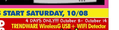 4 days only!